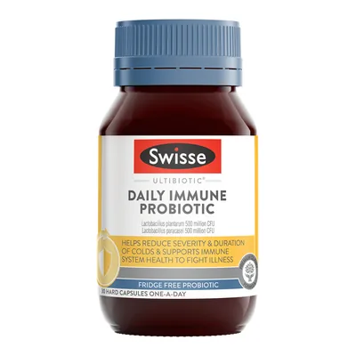 Swisse Ultibiotic Daily Immune Probiotic 30 Capsules