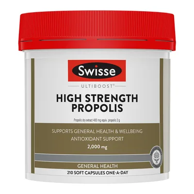 Swisse Ultiboost High Strength Propolis 300 Soft Capsules